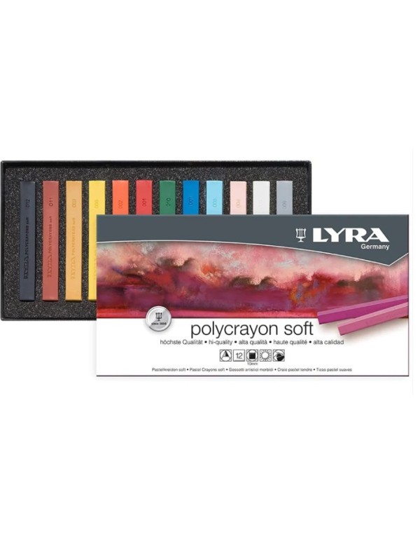 Lyra Wax Oil Pastels Set 12 Colors