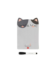 Magnetic Board Cat With Balck Marker Legami