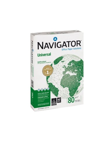 Stack Of 500 A4 Sheets For Printing Navigator 80g Print