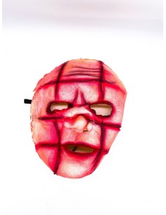 Man With Cut Face Halloween Mask