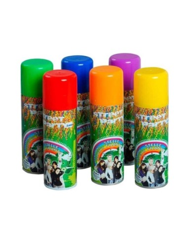 Colored Streamers Spray Scherzo Carnival 83ml Assorted