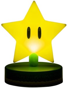 Super Mario Super Star Lamp 12cm