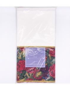 Christmas Paper Tablecover With Floral Pattern 137x259CM