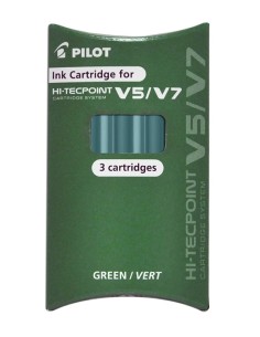 Pilot Refill V5 V7 3pcs Green 2