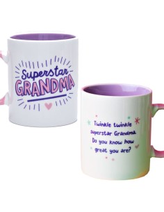 Super Grandma Ceramic Mug Grandparents Day