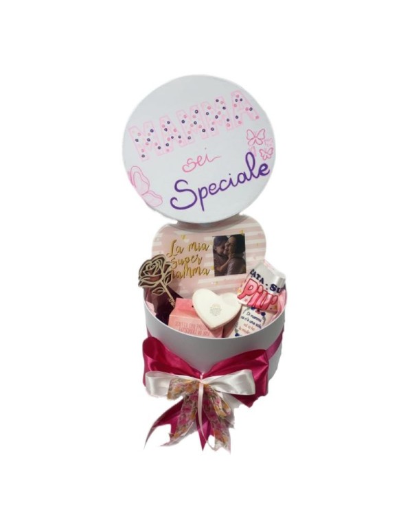 Customizable Mother's Day Hat Box Gift Box