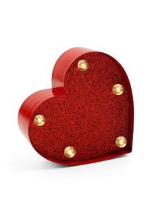 Glitter Heart Mini Decorative Light