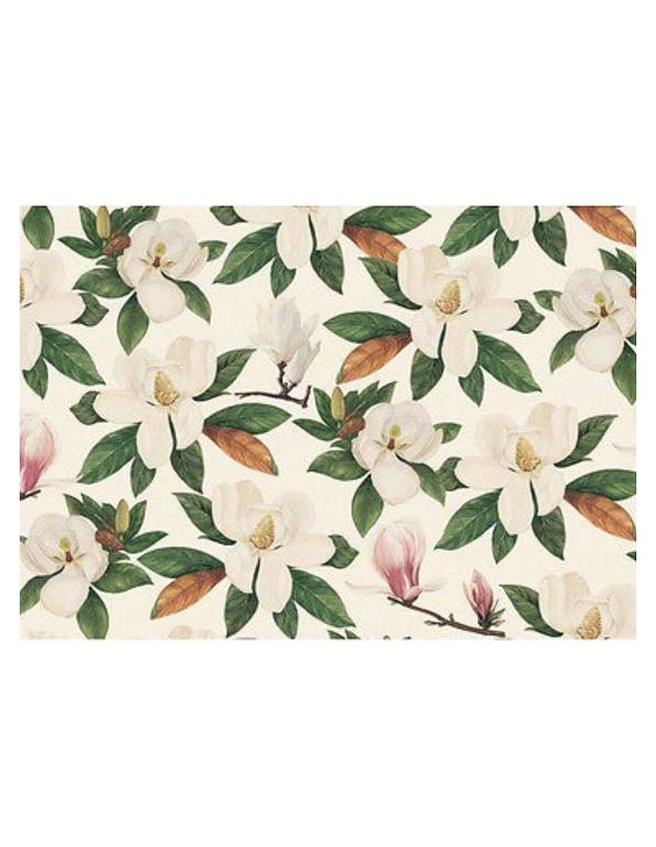 Sheet of Tassotti Paper 70x100cm Fantasy Magnolias 85gr